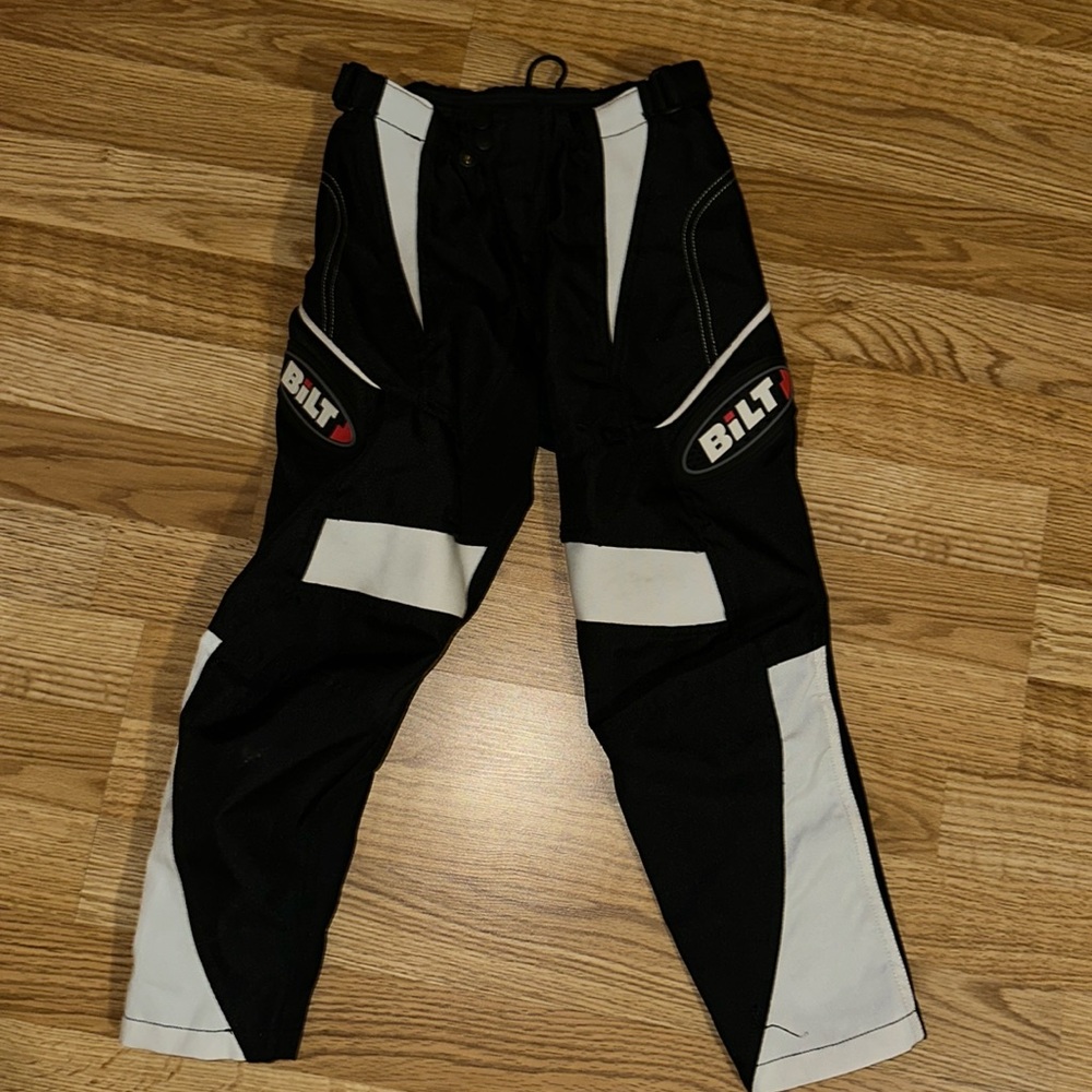 Bilt dirt bike pants-kids size 22- used